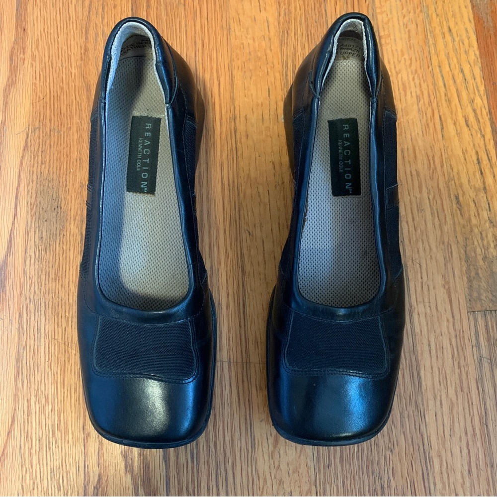 Kenneth Cole reaction size 7.5 leather dress shoe
